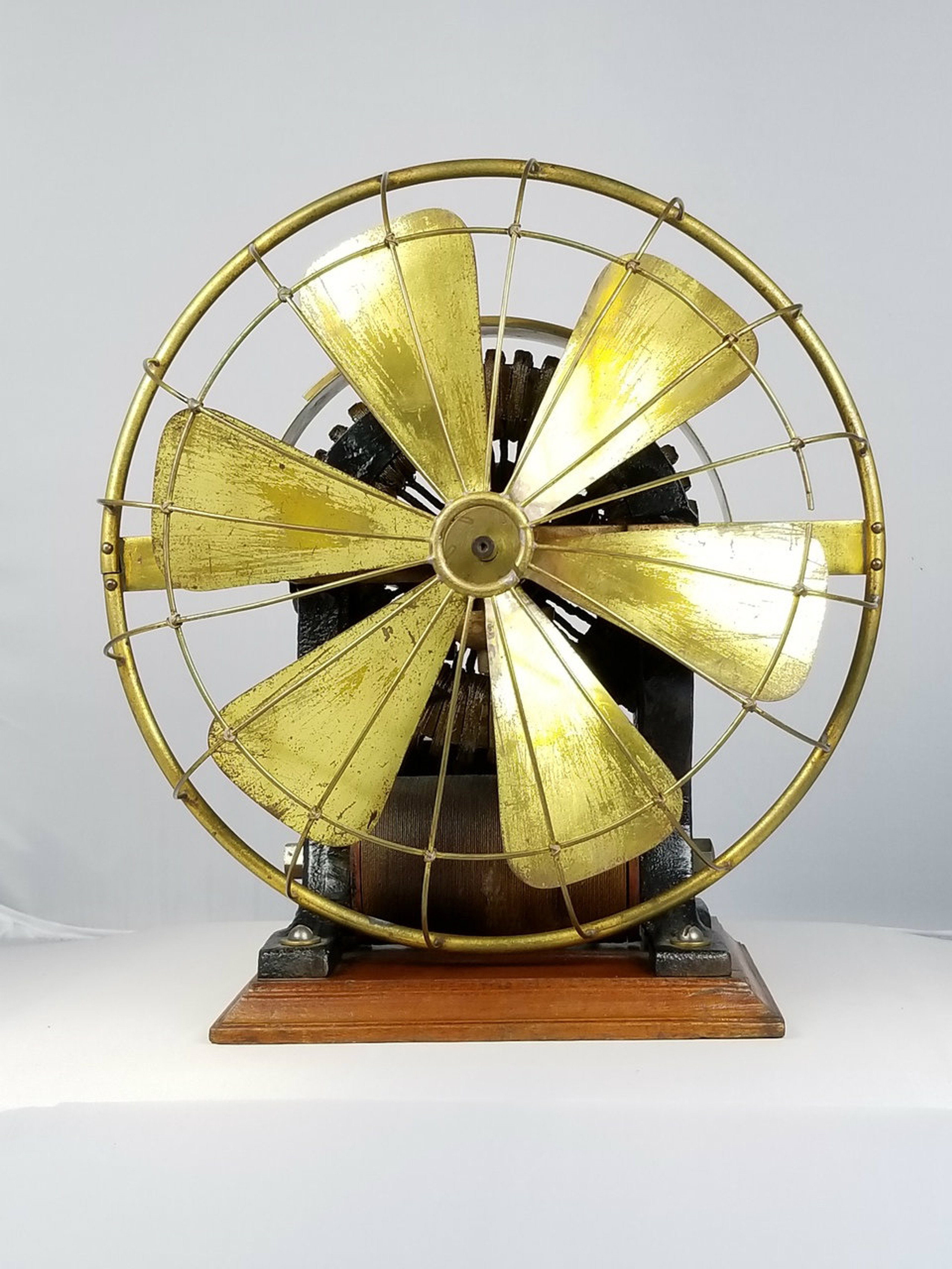 1891 Edison Slow Motor fan Antique Fan Supply Co