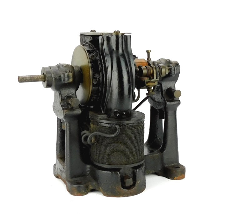 1890's Crocker Wheeler 1/8 HP Bipolar Motor with Switch Antique Fan