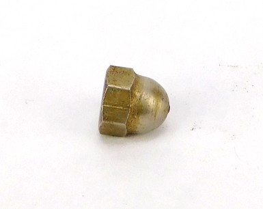 Slotted Brass Double Acorn Nut for Emerson Tripod Antique Fan Supply Co