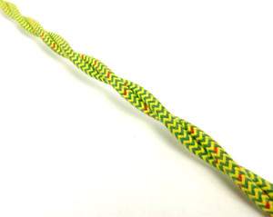 2 Conductor 18g Green/Yellow/Red Speckled Twisted Power Cord Wire