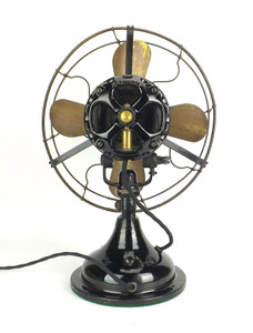 12" Century Electric Co. "Skeletal" Stationary Desk Fan
