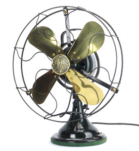 1920's 12" GE Brass Bell Oscillator  