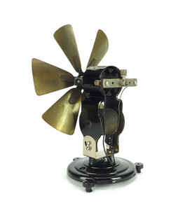 Circa Early 1900's Kenco Battery Fan Motor Circa Early 1900's Kenco Battery Fan Motor