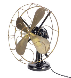 1905 16" Westinghouse "Tank" Motor Desk Fan 1905 16" Westinghouse "Tank" Motor Desk Fan