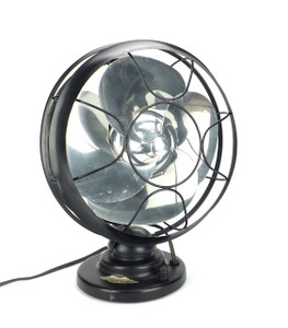 10" Emerson Silver Swan Desk Fan