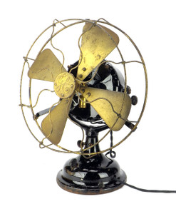 All Original 1907 12" GE Pancake Desk Fan All Original 1907 12" GE Pancake Desk Fan