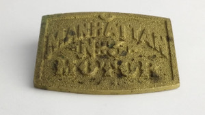Recast Manhattan No 3 Motor Tag