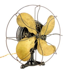 Circa 1900 FI1 12" Emerson "Tripod" Desk Fan Circa 1900 FI1 12" Emerson "Tripod" Desk Fan