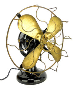 Circa 1908 Westinghouse 12" Tank Motor Desk Fan Circa 1908 Westinghouse 12" Tank Motor Desk Fan