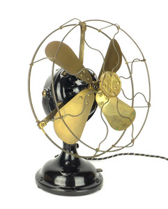 Beautiful All Original 12" GE BMY Desk Fan Beautiful All Original 12" GE BMY Desk Fan