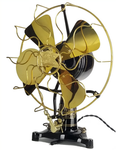 Circa 1907 Robbins & Myers DC 12" Lollipop Oscillating Fan Restored Circa 1907 Robbins & Myers DC 12" Lollipop Oscillating Fan Restored