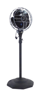 Circa 1937 Emerson 12" Silver Swan Pedestal Fan Type 5460-AA Circa 1937 Emerson 12" Silver Swan Pedestal Fan Type 5460-AA