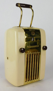 1940's Westinghouse Refrigerator Radio Original Ivory
