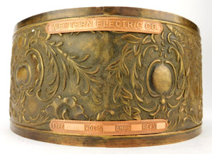 Western Electric DC Hatbox Style Ceiling Fan Band Limited Production  Both Tags Western Electric DC Hatbox Style Ceiling Fan Band Limited Production  Both Tags