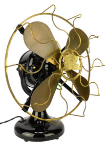 Circa 1908 Robbins & Myers (By Westinghouse) "Tank" Motor 12" Desk Fan Time Capsule All Original Circa 1908 Robbins & Myers (By Westinghouse) "Tank" Motor 12" Desk Fan Time Capsule All Original