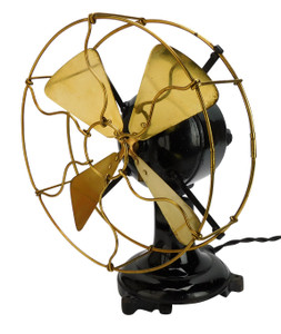 Circa 1912 8" Dayton Type 22 Tab Base Desk Fan