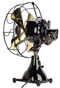 Circa 1915 12" Eck Tab Base Sidegear Oscillator Restored Circa 1915 12" Eck Tab Base Sidegear Oscillator Restored