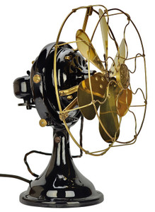 Circa 1911 12" GE 6 Blade Kidney Oscillator Restored Circa 1911 12" GE 6 Blade Kidney Oscillator Restored