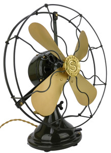 Circa 1924 Sprague Electric 12" Desk Fan Restored