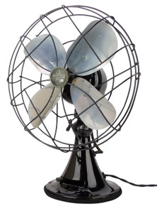 Circa 1940's 12" Emerson Oscillating Desk Fan Type 79646-AN Circa 1940's 12" Emerson Oscillating Desk Fan Type 79646-AN