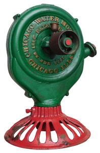 Circa 1890's Chicago Water Industrial Utility Motor Original Finish (?)