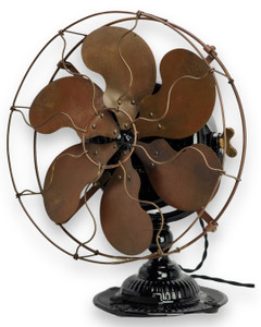 Circa 1908 Emerson Type 2010 12" Desk Fan Professionally Restored  Circa 1908 Emerson Type 2010 12" Desk Fan Professionally Restored