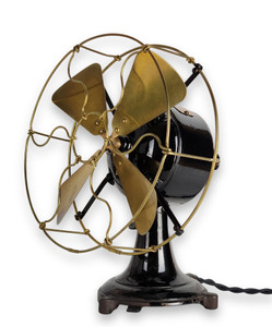 Circa 1912 Jandus Electric Co. 8" Tab Base Desk Fan