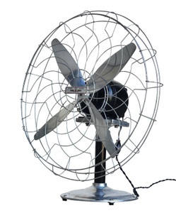 1930s 24" Super Air Screws Circulator Stand Pedestal Type Fan   1930s 24" Super Air Screws Circulator Stand Pedestal Type Fan