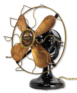 Circa 1911 12" Western Electric Hawthorn "Tank" Desk Fan All Original Circa 1911 12" Western Electric Hawthorn "Tank" Desk Fan All Original
