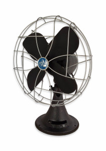 Circa late 1940's to early 1950's 12" Emerson Oscillating Desk Fan Type 79646-AT Circa late 1940's to early 1950's 12" Emerson Oscillating Desk Fan Type 79646-AT
