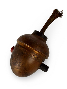 Antique Brass  In-line Push Button Hanging Switch by Beaver Co. Antique Brass  In-line Push Button Hanging Switch by Beaver Co.