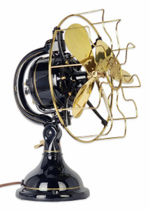 Circa 1912 Paul Graves Professionally Restored Rare 12" Robbins & Myers Feathervane Oscillator Original Feather Circa 1912 Paul Graves Professionally Restored Rare 12" Robbins & Myers Feathervane Oscillator Original Feather