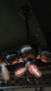 Restored 1920's Westinghouse Gyro Ceiling Fan