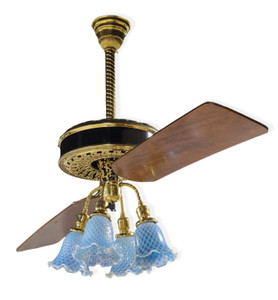 Emerson 56" Model CF-20 2 Blade Ceiling Fan Circa 1902