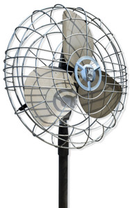 Circa 1955 Emerson Electric 24" Pedestal Fan Circulator Circa 1955 Emerson Electric 24" Pedestal Fan Circulator