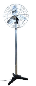 Circa 1935 Art Deco 24" Airmaster / Diehl Circulator Pedestal Fan Circa 1935 Art Deco 24" Airmaster / Diehl Circulator Pedestal Fan