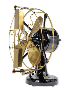 "Survivor" All Original  Circa 1909 12" Westinghouse Vane Oscillator Amazing Condition