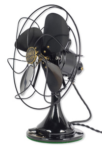 Circa 1936 10" Hunter Century Oscillating Desk Fan Restored