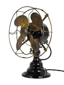 Circa 1918 Emerson Type 24645 All Original Oscillator Desk Fan