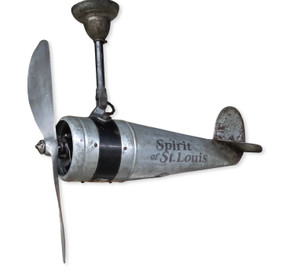 Circa 1930 Dallas Airplane Ceiling Fan "Spirit of St Louis"