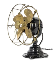 Circa 1911 8" Emerson 14644 Stationary Desk Fan Original