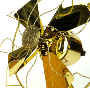 Professionally Restored All Brass 8" Diehl Fan 
