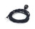 TWISTED CLOTH POWER CABLE Cord WIRE WITH "Handy Grip" BLACK BAKELITE STYLE ATTACHMENT PLUG