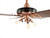 1920's 52" Fort Wayne Electric Ceiling Fan Copper Restored