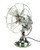 1925 All Chrome 12" Westinghouse Desk Fan