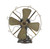Circa 1895 12" Ball Motor Holtzer Cabot Desk Fan