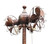 Westinghouse Column Gyro Fan Restored Brushed Copper