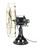 Circa 1913 Robbins & Myers "Gearback" 16" Oscillating Desk Fan 60v DC Pristine Original Finish