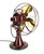 Circa 1929 12" Emerson Type 29646 Professionally Restored Desk Fan