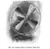 Very Rare 1895 16' D.L. Bates Bipolar Desk Fan